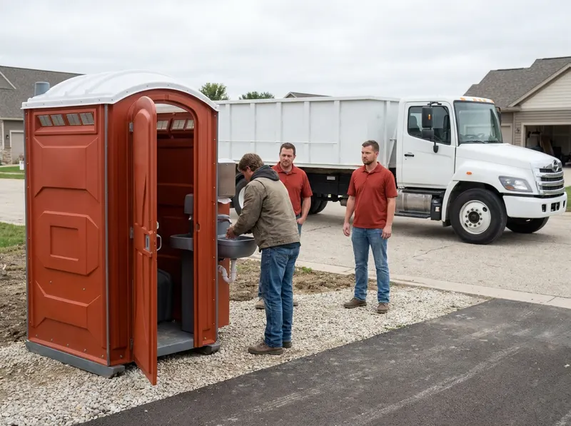 Flushable Restrooms with Integrated Sinks in Kohler, WI
