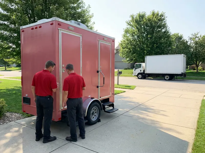 Luxury Restroom Trailer Rentals in Kohler, WI